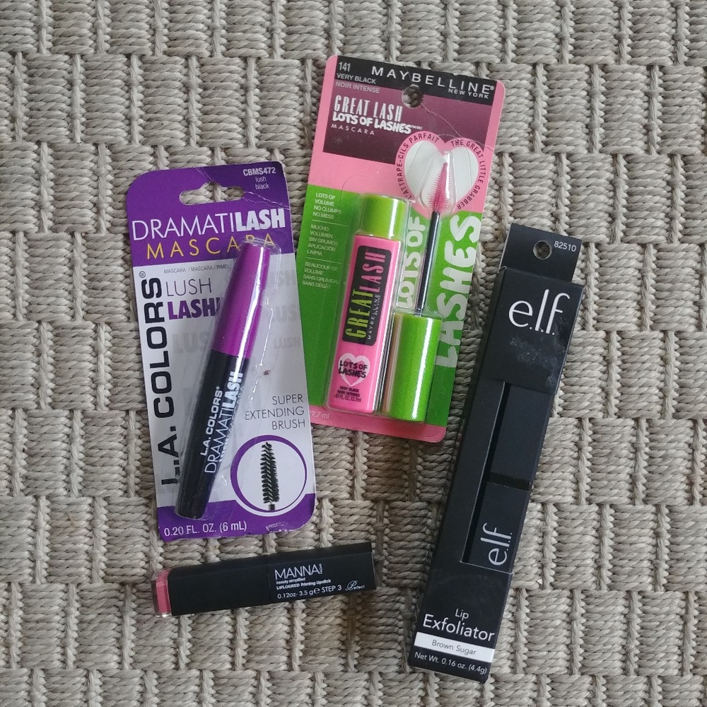 New Manna, Maybelline, ELF, LA Color Eye & Lip Lot